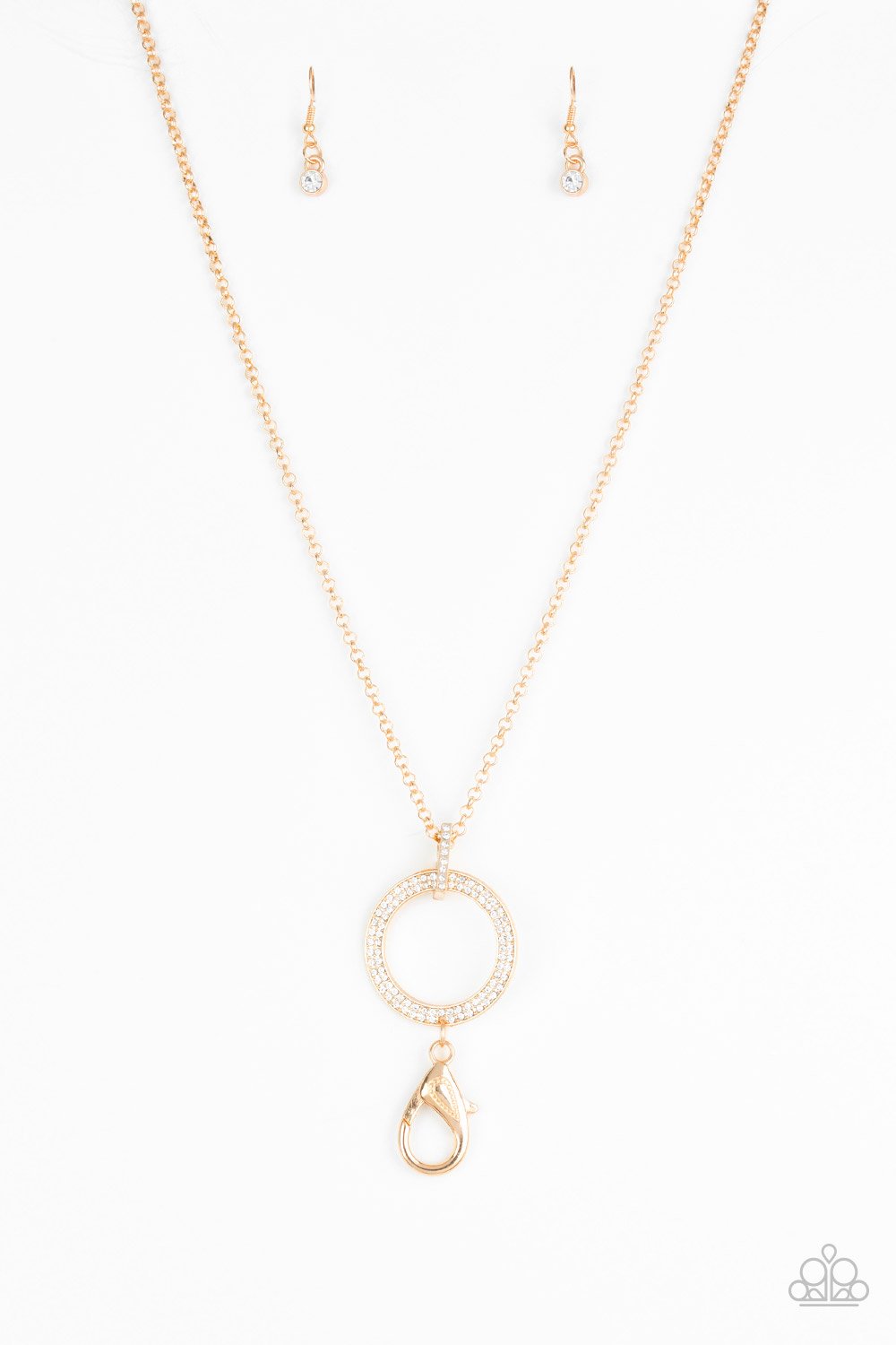 Paparazzi Necklace ~ Straight To The Top - Gold
