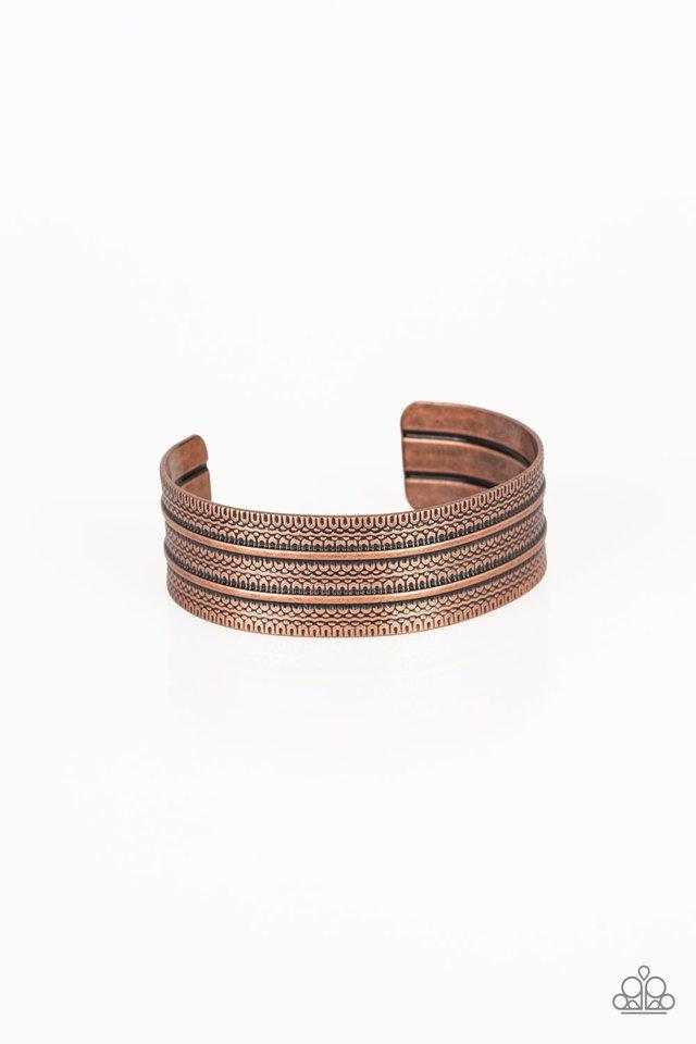 Paparazzi Bracelet ~ Absolute Amazon - Copper