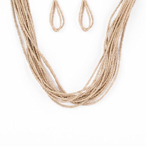 Paparazzi Necklace ~ Wide Open Spaces - Brown