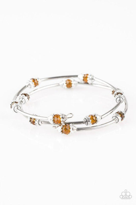 Paparazzi Bracelet ~ Into Infinity - Orange