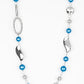 All About Me - Blue - Paparazzi Necklace Image