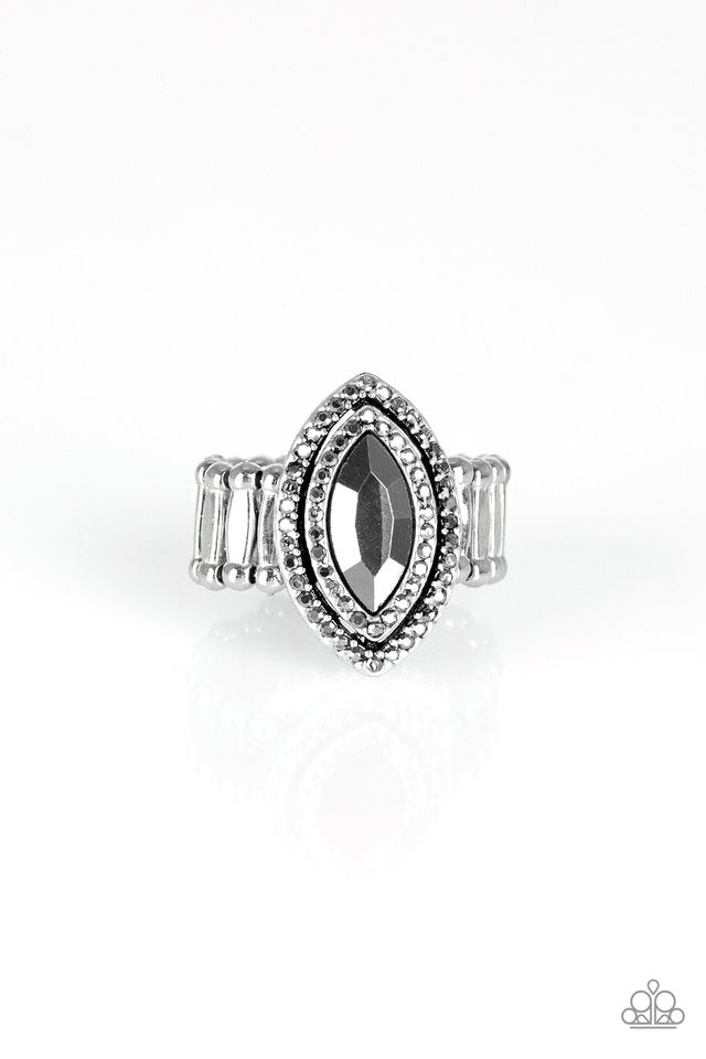 Modern Millionaire - Silver - Paparazzi Ring Image