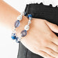 Paparazzi Bracelet ~ Downtown Dazzle - Blue