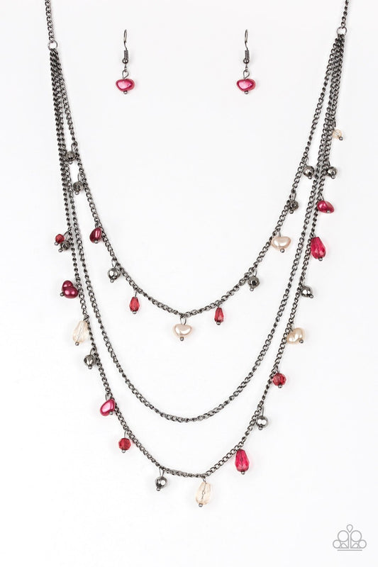 Paparazzi Necklace ~ Pebble Beach Beauty - Multi