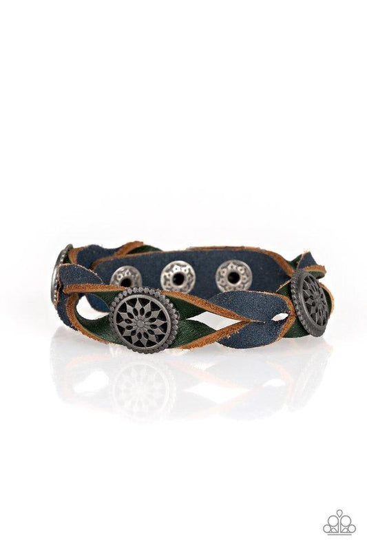 Paparazzi Bracelet ~ Wide Open RANGER - Blue