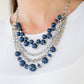 Rockin Rockette - Blue - Paparazzi Necklace Image