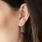 Me-dallions, Myself, and I - Purple - Paparazzi Necklace Image