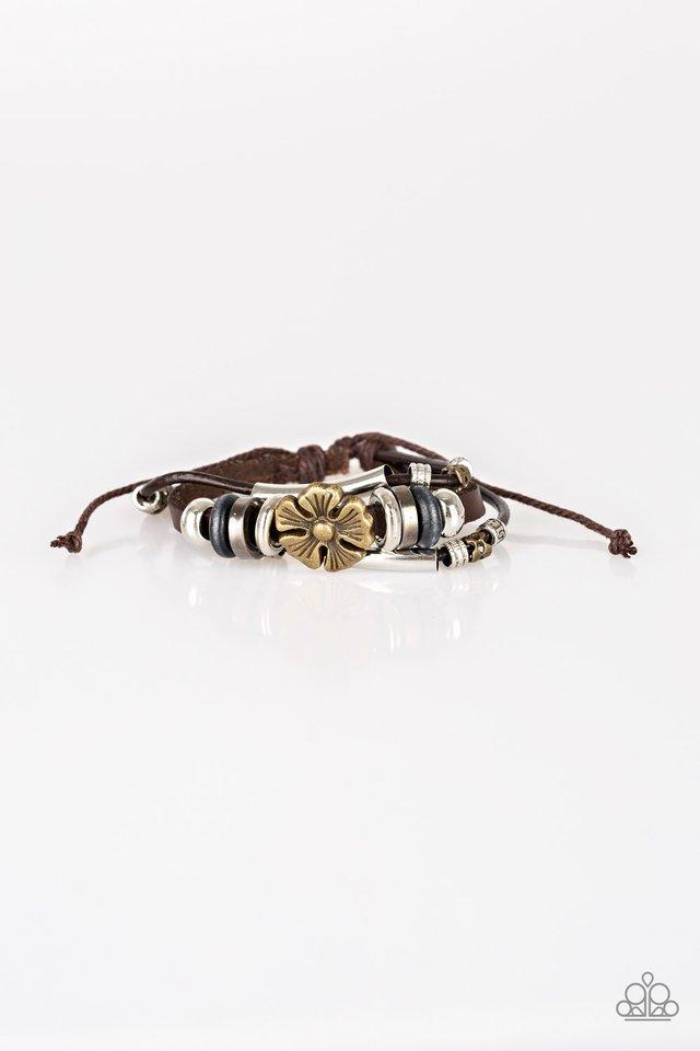 Paparazzi Bracelet ~ Hikers Paradise - Brown