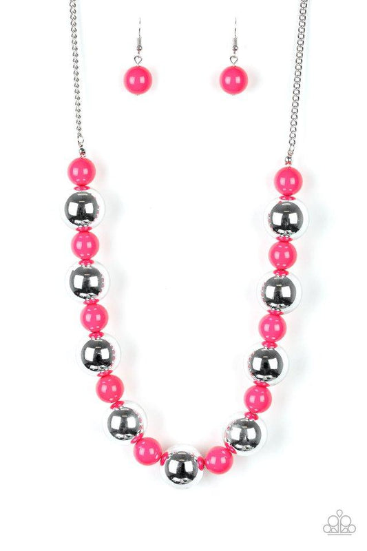 Collar Paparazzi ~ Top Pop - Rosa