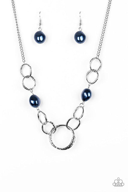 Paparazzi Necklace ~ Lead Role - Blue