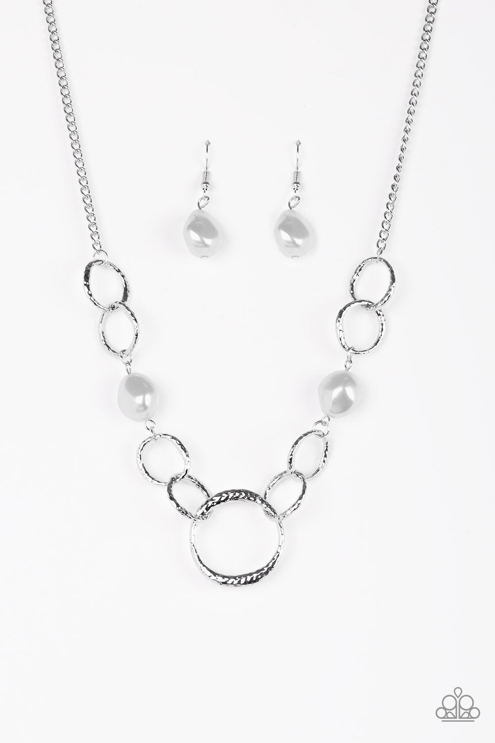 Paparazzi Necklace ~ Lead Role - Silver