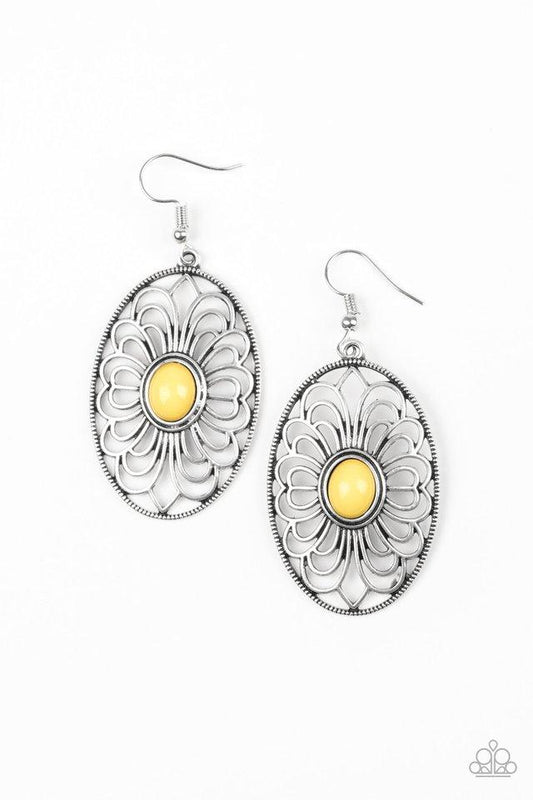 Paparazzi Earring ~ Really Whimsy - Yellow