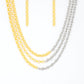 Paparazzi Necklace ~ Turn Up The Volume - Yellow
