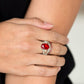 Paparazzi Ring ~ Spectacular Sparkle - Red