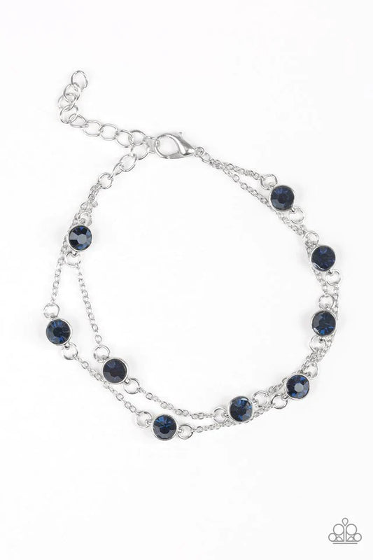 Paparazzi Bracelet ~ Spotlight Starlight - Blue