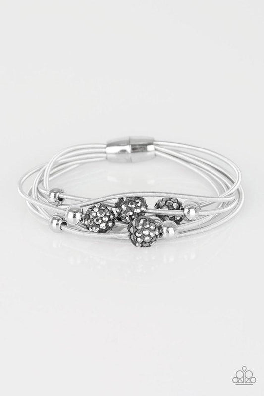 Paparazzi Bracelet ~ Marvelously Magnetic - Silver