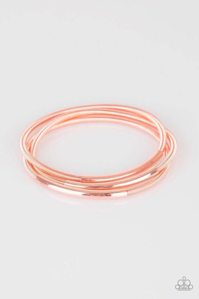 Pulsera Paparazzi ~ Its A Stretch - Cobre