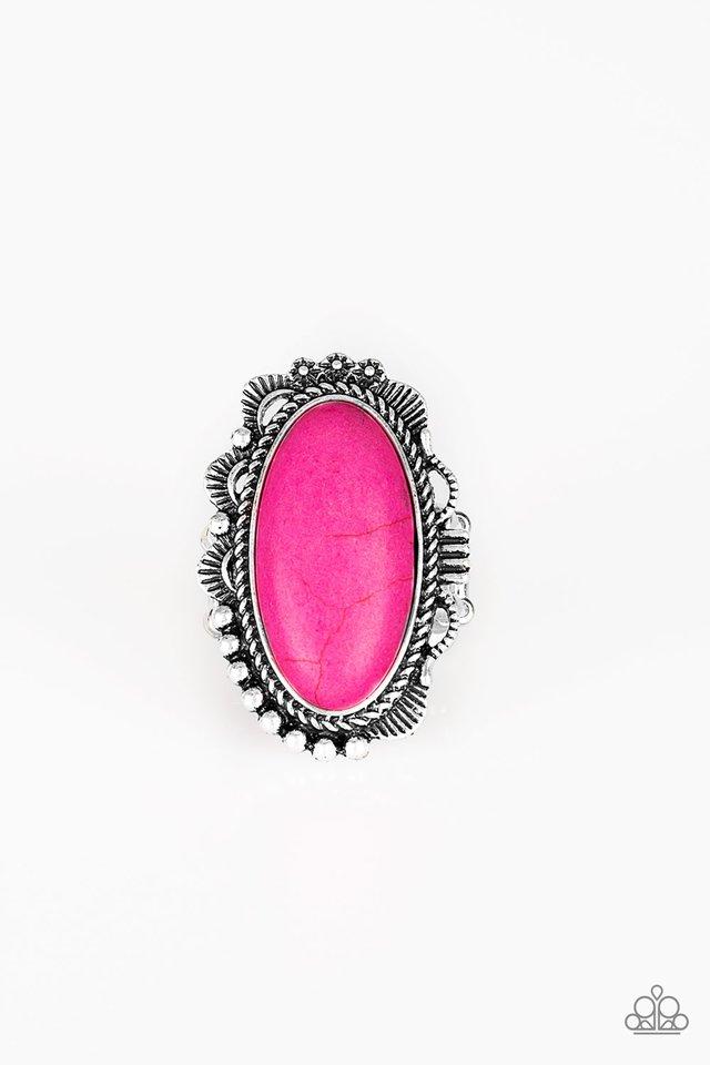 Anillo Paparazzi ~ Gama abierta - Rosa