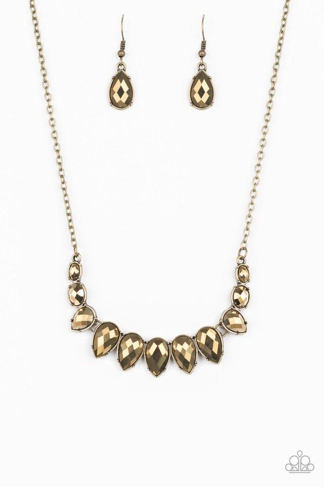 Paparazzi Necklace ~ Street REGAL - Brass