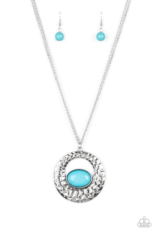 Paparazzi Necklace ~ Viva Vivacious - Blue