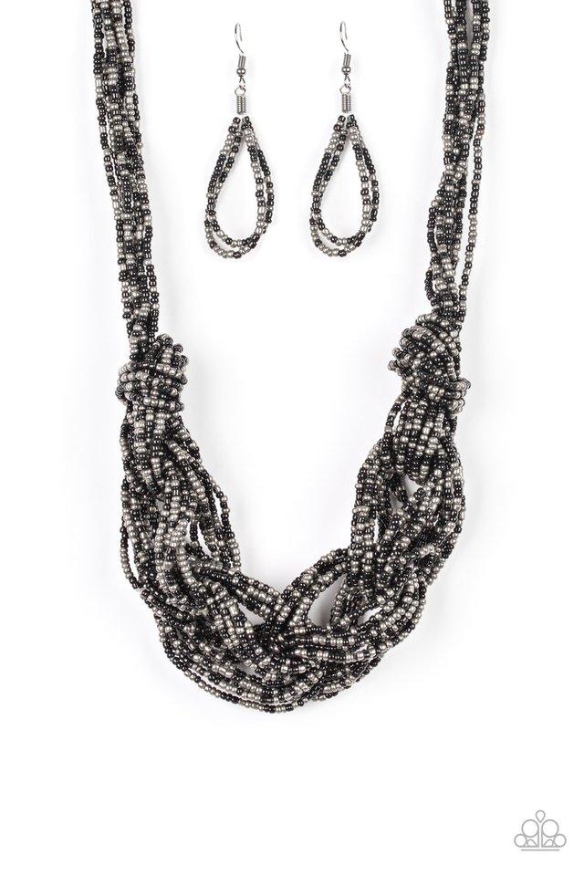 Paparazzi Necklace ~ City Catwalk - Black