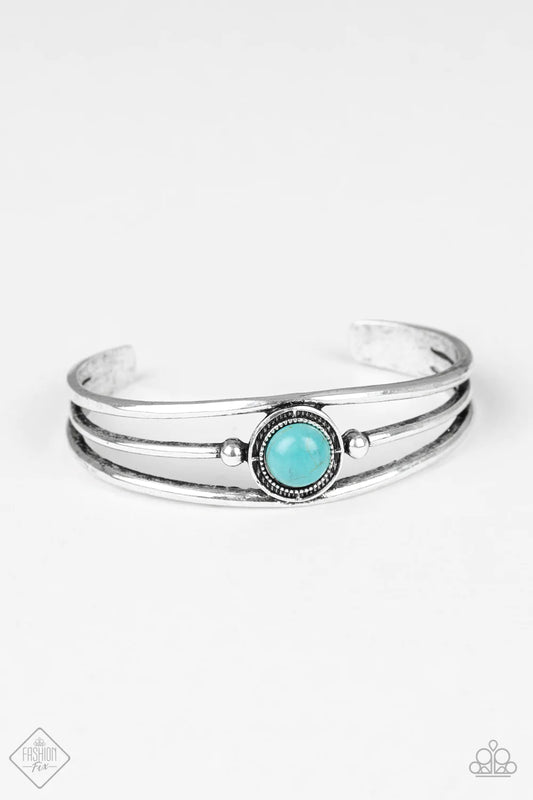 Paparazzi Bracelet ~ Hidden Mesa  - Blue