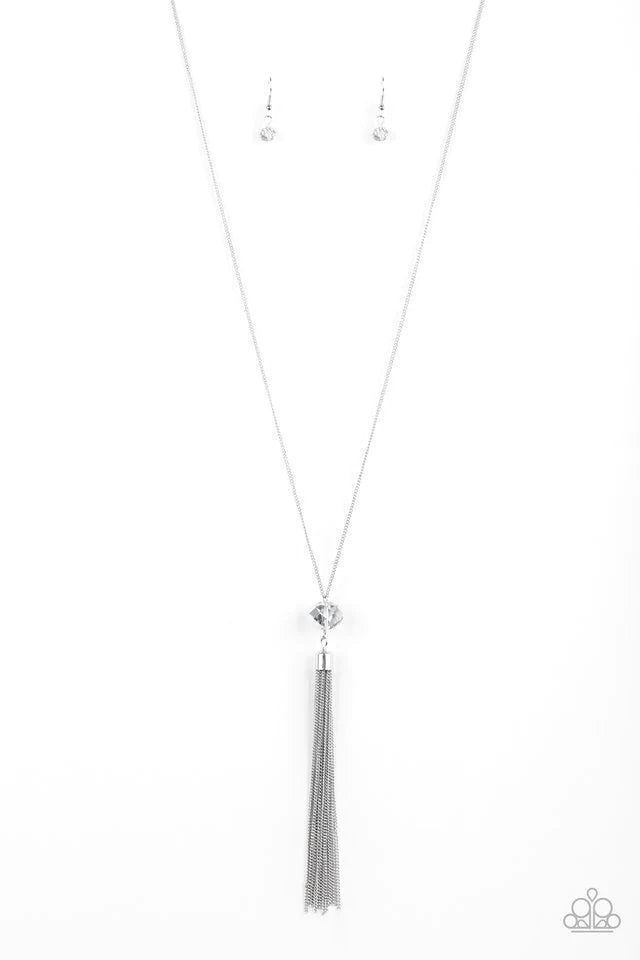 Paparazzi Necklace ~ Socialite of the Season - Silver