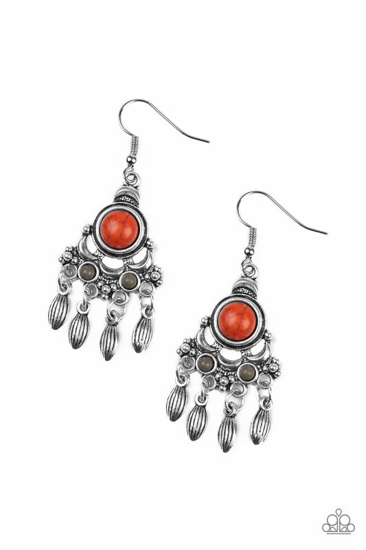 Paparazzi Earring ~ No Place Like HOMESTEAD - Multi