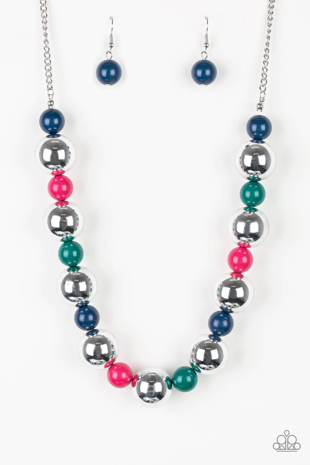 Paparazzi Necklace ~ Top Pop - Multi