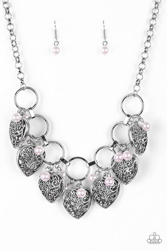 Collar Paparazzi ~ Very Valentine - Rosa