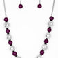Top Pop - Purple - Paparazzi Necklace Image