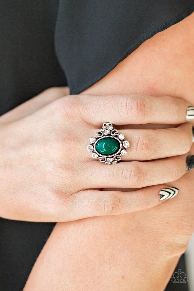 Noticeably Notable - Green - Paparazzi Ring Image