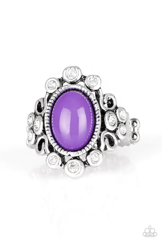 Paparazzi Ring ~ Noticeably Notable - Purple