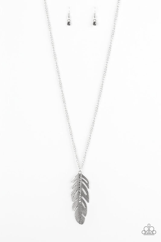 Paparazzi Necklace ~ Sky Quest - Silver