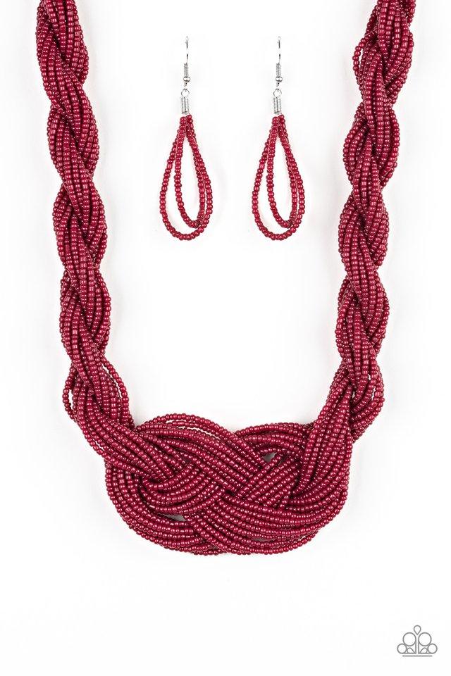 Paparazzi Necklace ~ A Standing Ovation - Red