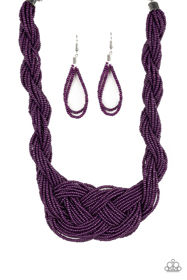 A Standing Ovation - Purple - Paparazzi Necklace Image