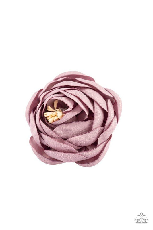 Paparazzi Hair Accessories ~ Rose Romance - Purple