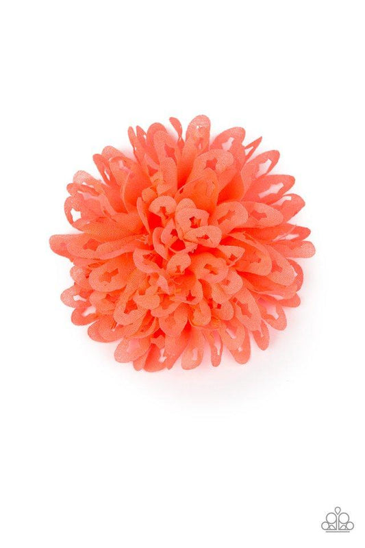 Paparazzi Hair Accessories ~ Floral Flirt - Orange