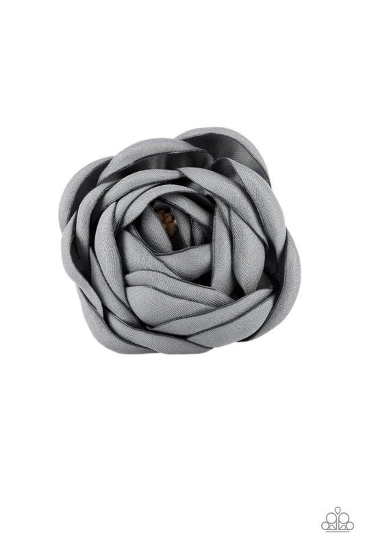 Paparazzi Hair Accessories ~ Rose Romance - Silver