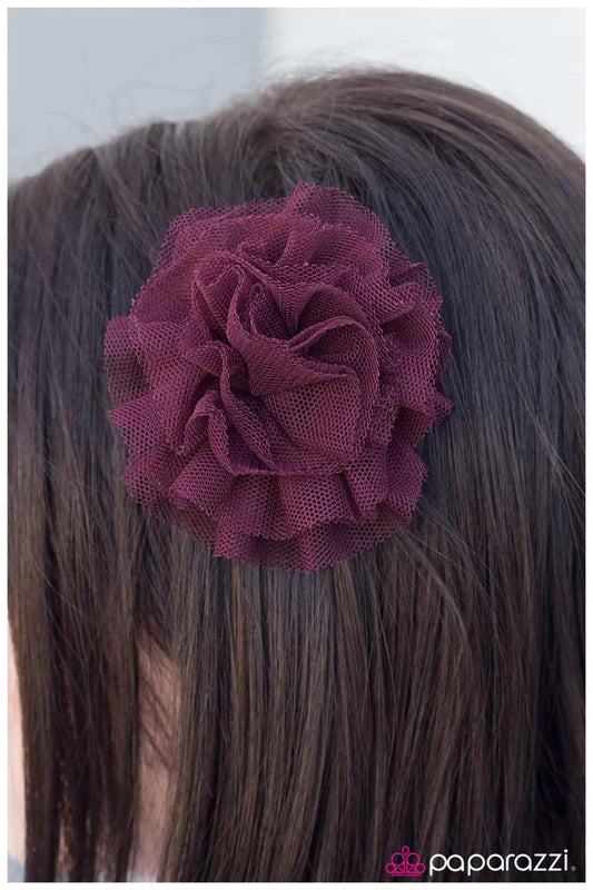 Paparazzi Hair Accessories ~ Nothing But Net - Purple