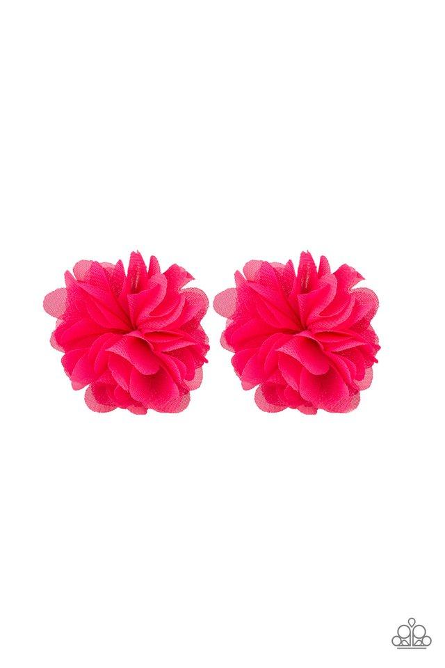 Paparazzi Hair Accessories ~ Basket Full Of Posies - Pink