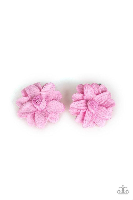 Paparazzi Hair Accessories ~ Lovely In Lilies - Pink