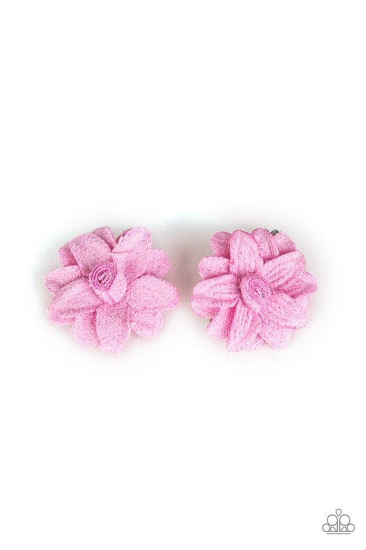 Accesorios para el cabello de Paparazzi ~ Lovely In Lilies - Rosa