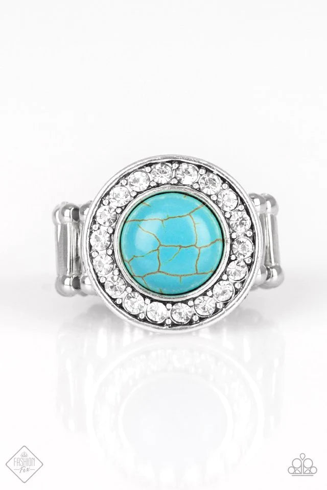 Paparazzi Ring ~ Rugged Radiance - Blue