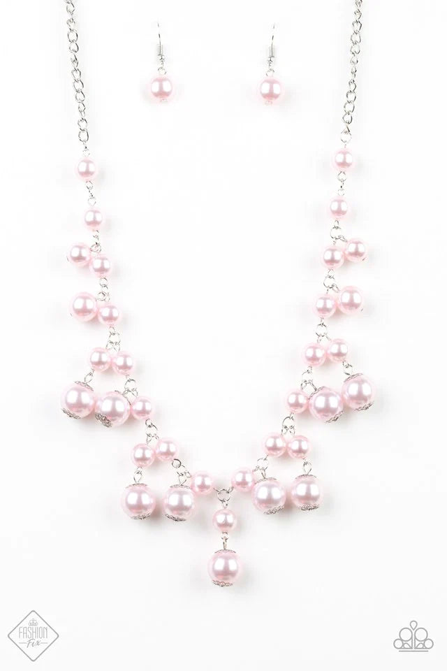 Paparazzi Necklace ~ Soon To Be Mrs. - Pink