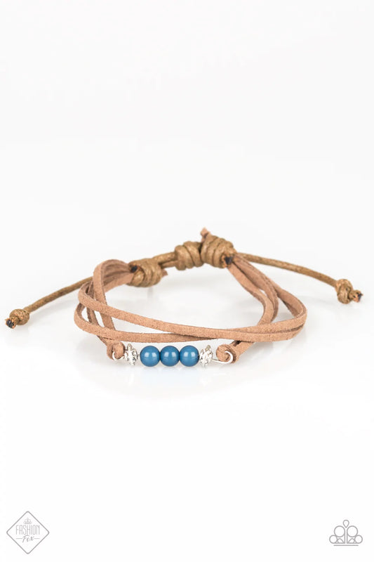 Paparazzi Bracelet ~ Always Up For Adventure  - Blue