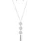 Triple Shimmer - White - Paparazzi Necklace Image