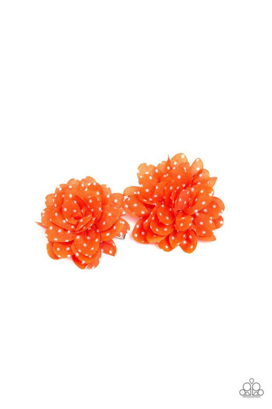 Paparazzi Hair Accessories ~ Perfectly Posy - Orange