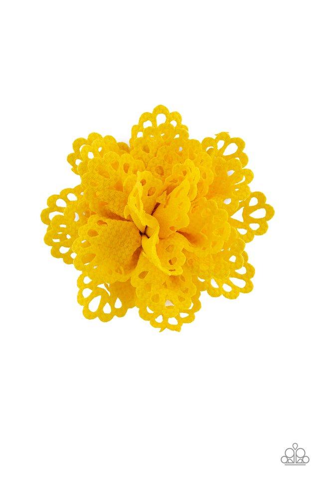Paparazzi Hair Accessories ~ Springing Into Spring - Yellow
