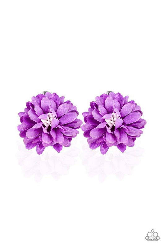 Paparazzi Hair Accessories ~ Tasteful In Tulips - Purple